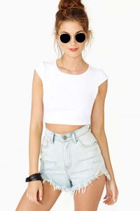 sweet persuasion crop tee - white | shop sale at nasty gal ILREKVB