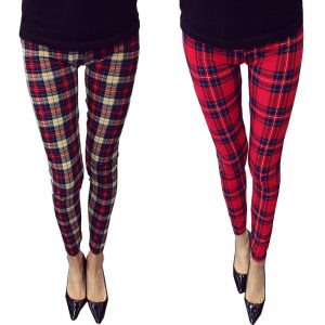 tartan leggings 2016 women new tartan red toasties leggings montage red punk leggings 3d  print ODPZDMD