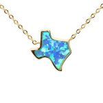texas fire opal necklace OBLRPBD