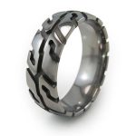 tire tread - titanium rings YHPJJAL