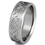 titanium rings irish celtic titanium ring ck35 titanium wedding and engagement rings ... JSPOHTT