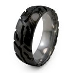 titanium tire ring - titanium rings PMDOYFS