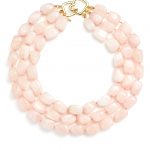 trio rose quartz necklace by kenneth jay lane for $20 | rent SBITLXB