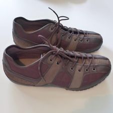 tsubo shoes mens 11 us 44 eu brown leather fashion shoes lace up OJIPQLK