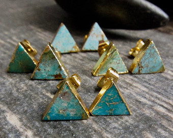 turquoise earrings | etsy AZBLXUA