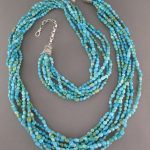 turquoise necklace - long green u0026 blue sleeping beauty turquoise necklace AHGESHD