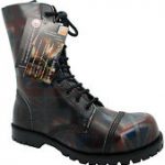 underground shoes england rangers / springerstiefel 10-loch boot uk flagge  #5102 MGNLSTZ