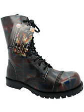 underground shoes england rangers / springerstiefel 10-loch boot uk flagge  #5102 MGNLSTZ