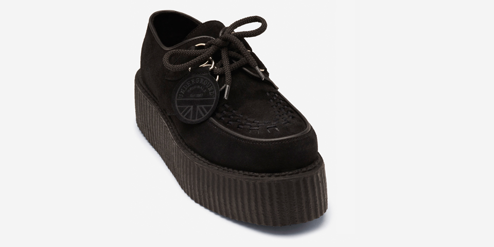 underground shoes ... suede leather creepers wufrun underground single sole creepers ... WZKGIEL