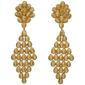 van cleef u0026 arpels gold dangle earrings 1 QVHNTSR