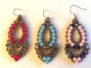 video tutorial beaded earrings  XWJWDNQ