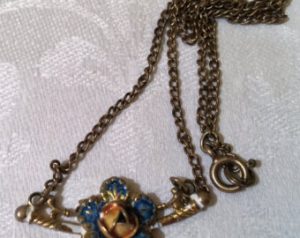 vintage 1970 soviet ussr imitation jewelry necklace for girl UFQZLHI