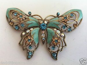 vintage brooches vintage avon butterfly pin HEBDSRU