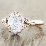 vintage rings engagement rings with glamorous charm XKMOSWP