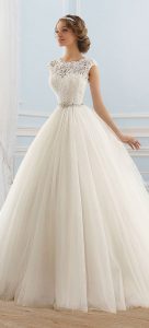 wedding ball gowns junoesque tulle bateau neckline ball gown wedding dress LTKKIUH