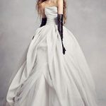 wedding ball gowns long ballgown modern chic wedding dress - white by vera wang ZEGSCLA
