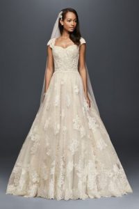 wedding ball gowns long ballgown wedding dress - oleg cassini ENIKAXM