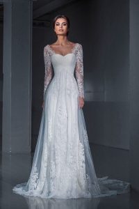 wedding dresses with sleeves best 25+ sleeve wedding dresses ideas on pinterest | lace sleeve wedding  dress, UANLEPQ