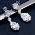 wedding earrings bridal earrings | etsy YKEVDGW