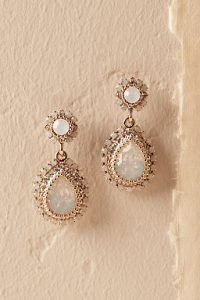 wedding jewelry maria opal earrings ESLDFJK