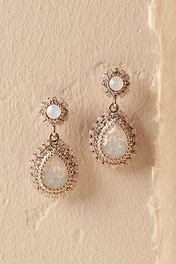 wedding jewelry maria opal earrings ESLDFJK