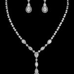 wedding jewelry vintage look cz crystal drop bridal jewelry set - affordable elegance bridal VZPENUK