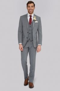 wedding suit moss 1851 performance tailored fit light grey jacket JZSMVBP