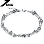 white gold anklet 7seas jewelry new 2016 fashion creative handmade weaved anklets white gold BDFDGAK