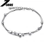 white gold anklet fashion jewelry 2016 new arrival aesthetic anklet white gold color ankle JVCZKGO