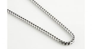 white gold chain 4mm 10k solid white gold franco chain JNJRNFN