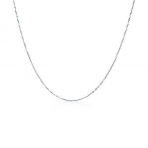 white gold chain chain in 18k white gold, 16 YHFKZIN