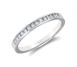 white gold diamond rings channel set princess cut diamond ring in 14k white gold (1/3 ct. DRMBVGM