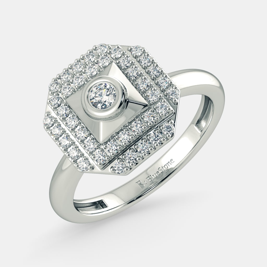 white gold jewellery the lady loveine ring NHXKCLT