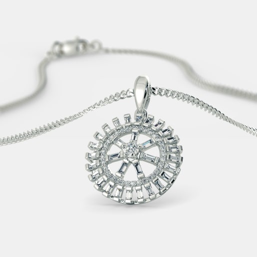 white gold jewellery the sparkling absolut pendant BNQJUQH