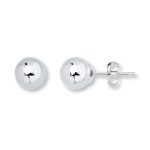 white gold stud earrings hover to zoom YPZDXEQ