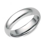 white gold wedding rings comfort fit wedding ring in 18k white gold (5mm) SNQSXYQ