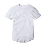 white t shirt for buttery softness: DLPZMUA