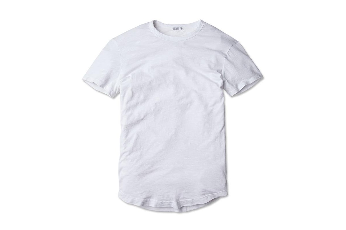 white t shirt for buttery softness: DLPZMUA