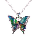 wholesale butterfly necklace (12x pack) - helping animals at risk NRZUVRI