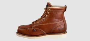 winter boots for men menu0027s thorogood 814 american heritage 6-inch moc toe winter boots QUNYEAL