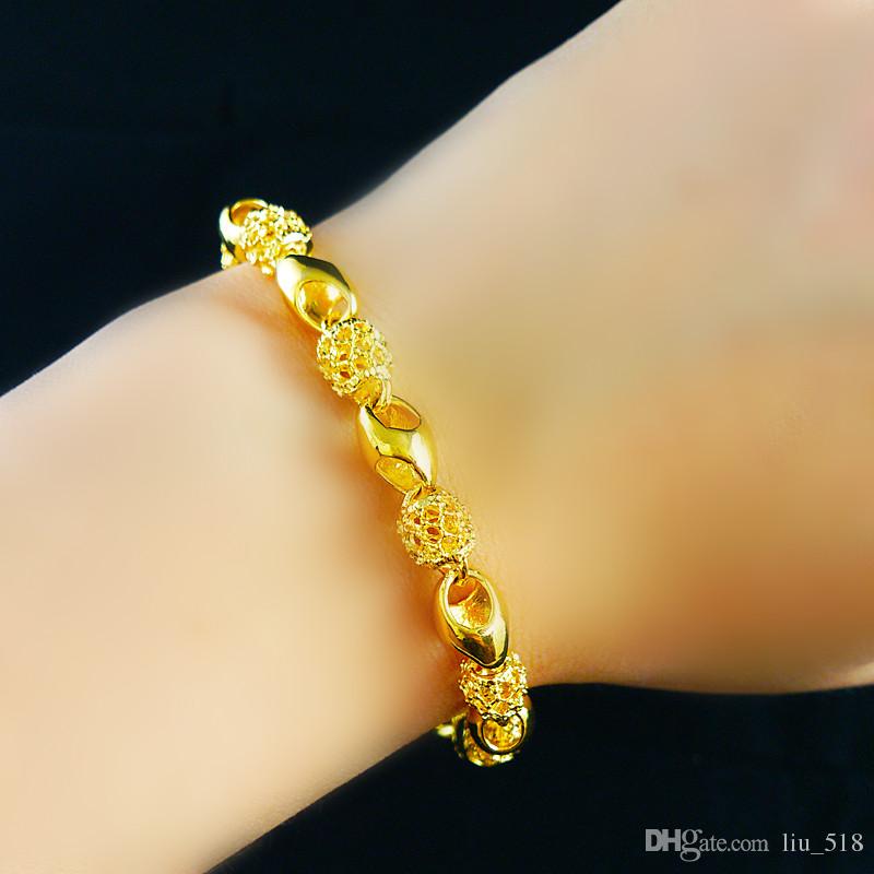 womens gold bracelets 18k gold bracelet female , female models jindian watch chain , 18k JYIRLWP
