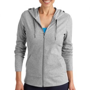 womens hoodie danskin now womenu0027s dri-more core zip up hoodie ETSOZTL