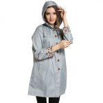 womens raincoats british fashion womens portable trench raincoat outdoor jacket  burberry_womenu0027s waterproof raincoat impermiable casaco TALIWFH