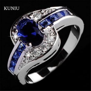 womens rings fatpig fashion wedding decoration women rings elegant size 7 8 9 jewelry LWORPLD