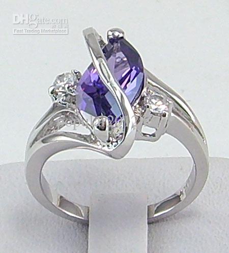 womens rings new fashion elegant womens ring 2.52ct tanzanite gemstone ring diopside  rings PIJGPGP