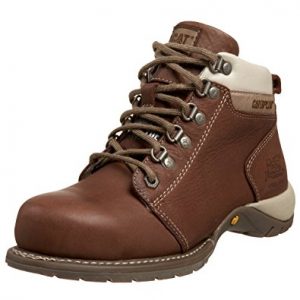 womens steel toe boots caterpillar womenu0027s carlie steel toe boot,chocolate,5.5 ... CKTWIPA