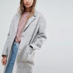 wool coats asos textured coat TRCOXGC