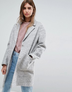 wool coats asos textured coat TRCOXGC