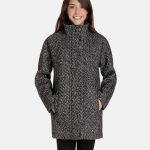 wool coats cleo heritage wool cocoon jacket with stand collar CATZHSW