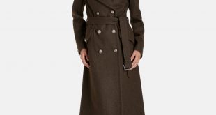 wool coats whitney full length double breasted heritage wool trench coat LEFFKDC